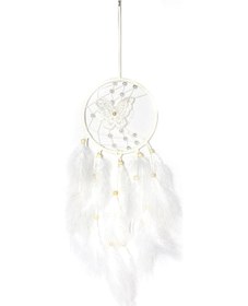 Resim Reedark El Yapımı Rüya Kapanı - Bebek Odası Ve Yatak Dekoru İçin Şık Beyaz Tasarım Beyaz 