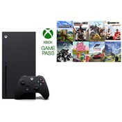 Resim Microsoft Xbox Series x Oyun Konsolu Siyah 1 Tb + 3 Ay Gamepass ( Microsoft Türkiye Garantili ) Microsoft