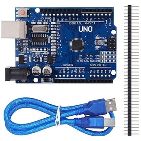 Resim Umutbilisim Arduino Uno R3 Klon - Usb Kablo Hediyeli - (Usb Chip Ch340) 