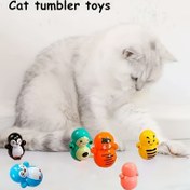 Resim 10/20 adet Pet Kedi Sallanan Oyuncak, Kedilerin Kendilerini Eğlendirmeleri ve Sıkılmayı Gidermeleri için Tasarlandı, Pilsiz 