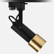 Resim NR332 Siyah Tekli Sıva Üstü Ray Spot 