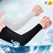 Resim 2/6 adet buz kılıfı düz renk erkek ve kadın, yazlık kol kapağı, düz nefes alabilir kol kaplama, bisiklet, yürüyüş, golf, balık tutma, sürüş, açık hava sporları siyah, beyaz ve gri seçenekleri, dış mekan gereçleri 