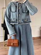 Resim Denim Etekli Takım 