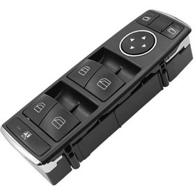 Resim Mercedes C Serisi W204 Kasa Ön Sol Cam Düğmesi Ayna Katlamasız 