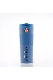 Resim Tohana French Press Paslanmaz Çelik Termos (Mavi) 450 ML. 