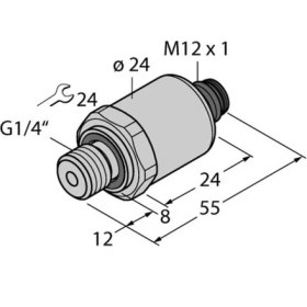 Resim Turck 6836338 PT16R-1004-U1-H1141 Basınç Transmiteri 