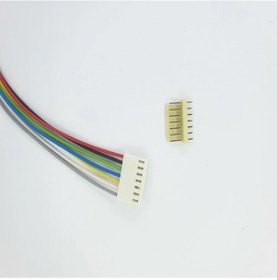 Resim 2,54mm 7 Pin 2510 Kablolu Dişi Konnektör + 180D Erkek PCB Tipi 30cm - 0,25mm 