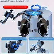 Resim 360° Dönebilen Telefon Tutucu Vantuzlu – Akıllı Telefonlar için Gösterge Paneli & Montaj, Dayanıklı ABS Malzeme, Sürüş Sırasında Güvenli Navigasyon için Güvenli Tutuş, Gösterge Paneli Akıllı Telefon Tutucu | Şık Aksesuar | Esnek Konumlandırma 