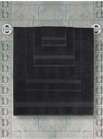 Resim Cotton Arel Pamuk Banyo Havlusu 70x140 Koyu Kahverengi 