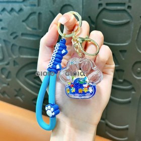 Resim Silver1 Yeni Sevimli Çizgi Film Işıklı Işık Kulomi Büyük Kulak Köpek Hediye Kutusu Anahtarlık Araba Okul Çantası Dıy Kolye Hediye (Yurt Dışından) 