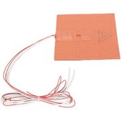 Resim Geeroyoo 150x150mm 24v 150w Silikon Isıtıcı Pad, 3d Yazıcı Ek Parçası, Yüksek Sıcaklık Dayanıklı, Tekdüze Isı Dağıtımı, Arka Yapışkanlı 