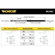 Resim C5 I Iı 2000 Motor Kaput Amortisörü (Oem NO:792514) 