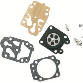 Resim 1 Adet Plastik Karbüratör Tamir Seti 43cc 52cc Çalı Kesici için, BC430 BC520 Bahçe Düzeltici, Çim Aleti Yedek Parçaları ile Uyumlu 