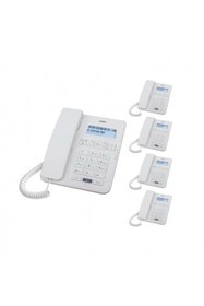 Resim KAREL Tm 145 ev telefonu masa üstü analog 