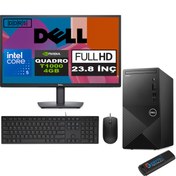 Resim Dell Vostro 3030 mt Intel Core I5 12400 48GB Ddr5 512GB SSD 23.8" Fhd Ubuntu Quadro T1000-4GB Masaüstü Bilgisayar 23N3030I5T1000U22 + Zetta USB Bellek 