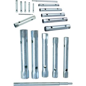 Resim Munico 8-17MM Metrik Boru Kutusu Anahtarı Set Bujili Anahtarlık Çelik Çift Uçlu Otomotiv Çekül Onarımı Için 