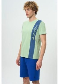 Resim Benetton T-shırt YESIL 