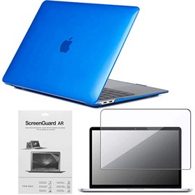 Resim Apple 13" MacBook Pro M2 A2686 Lacivert Kılıf Koruyucu ve Ekran Filmi CMPTM2-133DB 