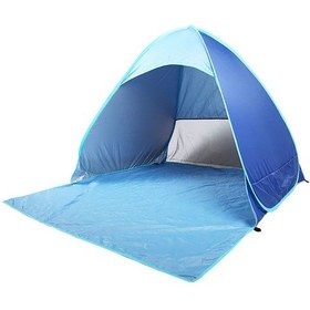 Resim Otomatik Kurulum Plaj Çadırı 160 X 140 X 115 Cm Renkli 