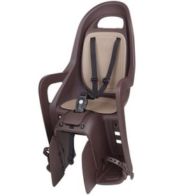 Resim Polisport Groovy Cfs Bagaj Üstü Çocuk Taşıyıcı Çocuk Koltuğu Kahverengi Siyah Siyah - Kırmızı - Beyaz 