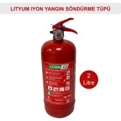 Resim Nivofire Lityum-Iyon Batarya Yangın Söndürme Tüpü 6 Litre 