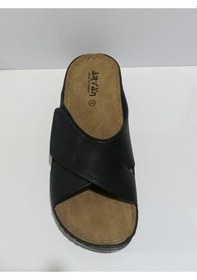 Resim Aryan 37-891 Anatomic Kadın Dolgu Topuk Terlik Siyah 