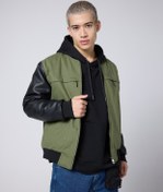 Resim Between Sides Bomber Jacket 
