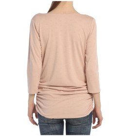 Resim Bulalgiy Kadın Gül Kurusu Travel Tshirt - Bga103559 Gül Kurusu 