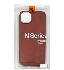 Resim Nettech Apple Uyumlu iPhone 15 Pro Max Nt-n028 Deri Kartlık Arka Koruma Kılıf - Lacivert Lacivert 