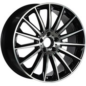 Resim Emr EMR-E196-01 8.5x19" 5x112 ET45 66.6 Black Diamond Jant 4 Adet Emr