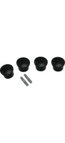 Resim Aquacan Duşakabin Kulp Set Siyah JT31001 