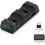 Resim Xbox Series S x Oyun Kolu Dock Wireless Controller Şarj Istasyonu Göstergeli 1200 Mah 