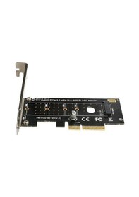 Resim PCI-E Express 3.0 X4 To NVME SSD M2 M Key PCI Dönüştürücü Kart 