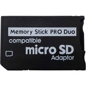 Resim Onkatech Psp Memory Stick Pro Duo Adaptör Micro Sd Kart Çevirici 