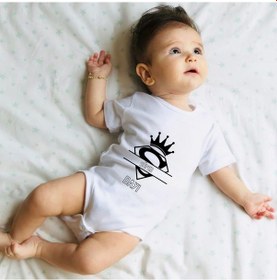 Resim Kişiye Özel Süper Aile Bebek Body Anne Baba Dede Teyze Amca Hala Dayı Beyaz 