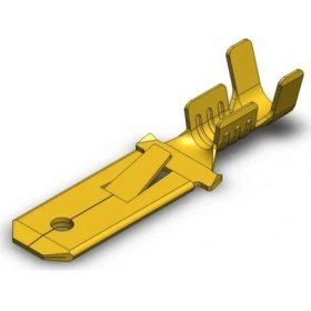 Resim Mesa (100 Adet) Mesa Uzun Erkek Fiş, NO:TE2308 (SF1EU), Kablo Ucu, 6,3mm 