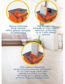 Resim Mavi Kaset Mop Temizlik Seti 