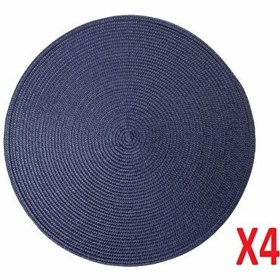 Resim Porland Vista K.mavi Polipropilen Amerikan Servis 38cm 4'lü 04sty005183 