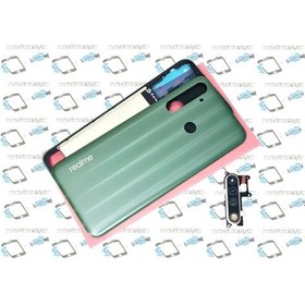 Resim Oppo Realme 6İ Kasa Arka Pil Batarya Kapağı YEŞİL 