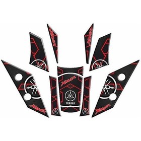 Resim Yamaha Xmax 2018 - 2022 Uyumlu Tank Pad Set 011 Çok Renkli 