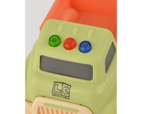 Resim Let's Be Child Yeşil Sesli ve Işıklı Minik Pikap Güvenli Oyuncak Araba 1+ Yaş 