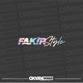 Resim OkyayWorks Fakir Style Sticker 