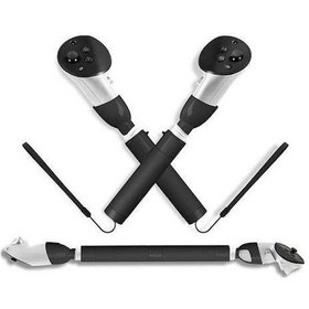 Resim Tongxida Devaso Meta Quest 3 S/3 Lightsaber Golf Uzatma Direği Beyzbol Tutma Siyah 