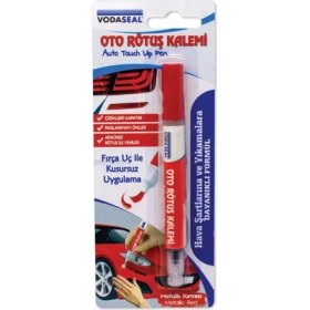 Resim Tuba Toptaş Vodaseal Oto Rötuş Kalemi Metalik Kırmızı 5 ml 
