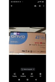 Resim ONVO OV43F800 43" 109 Ekran Uydu Alıcılı Ful HD Smart LED TV 