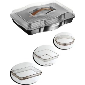 Resim Techno Station Borcam Taşıma Kabı Kare Yuvarlak Dikdörtgen 3 Ü 1 Arada Saklama Kabı 