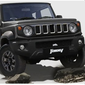 Resim Jimny Amblemi Parlak-suzuki Jimny İçin Gergedan Gergedan Izgara Rozeti Araba Vücut Amblemi 3d Metal Kuyruk Etiket Jb43 