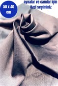 Resim M.Y. TASO Oto Yıkama Araba Gri Mikrofiber Oto Cam Ve Ayna Temizlik Bezi 40*50 Mikrofiber Sihilir Bez 1 Adet 
