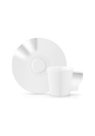 Resim Koleksiyon Kaffa Türk Kahve Fincanı Seti 6'lı Sade Beyaz 