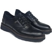 Resim Öztürk Lastik Bağlı Deri Yan Kısım Nokta Lazer Baskılı Eva Taban Kundura Marka-185 